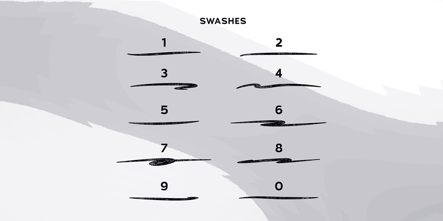 Пример шрифта Ardin Regular Swash